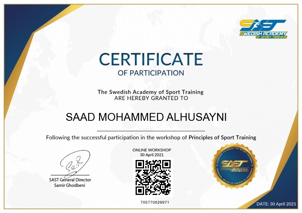 Saad Mohammed Alhusayni